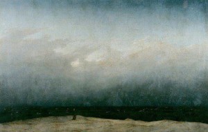 Caspar David Friedrich, Der Mönch am Meer, 1809