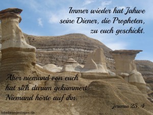 Jeremia 25, 4
